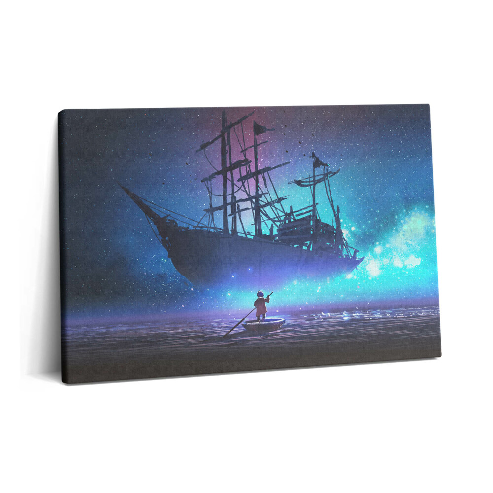 Obraz na plátně 60x40 cm Fantazie plachetnice