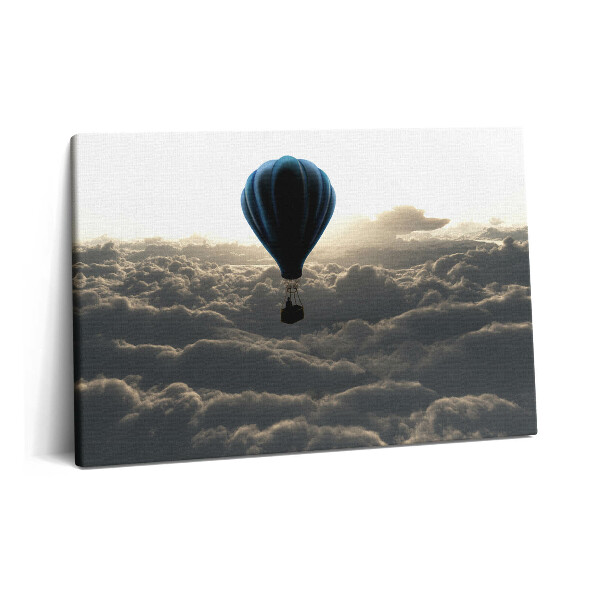 Obraz z fotografie na plátně 60x40 cm Balón na obloze