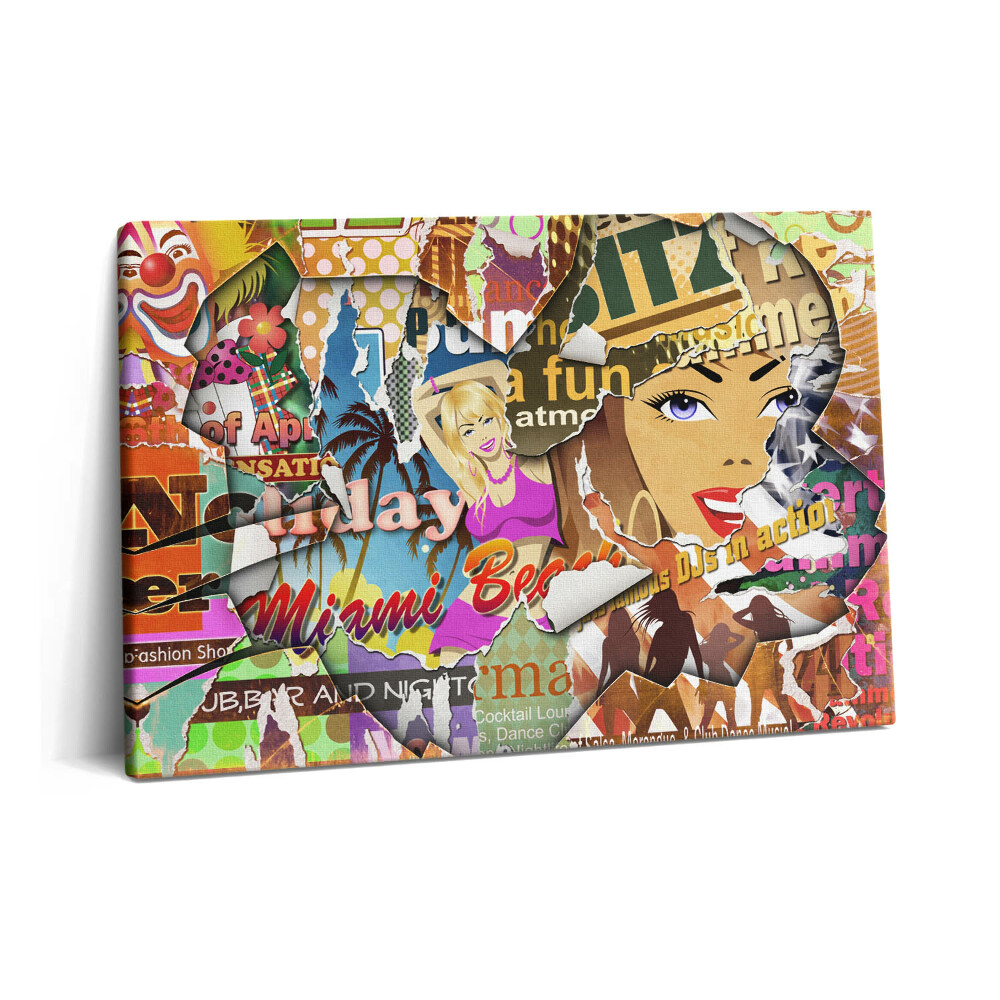 Obraz na plátně 60x40 cm Pohlednice z dovolené