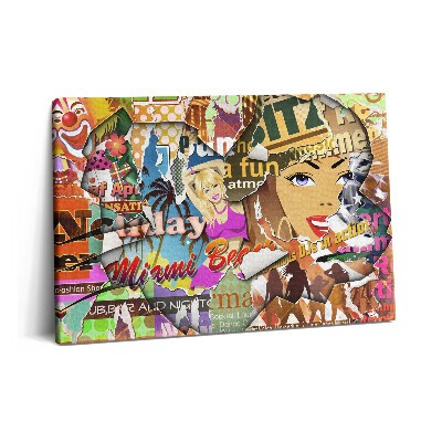 Obraz na plátně 60x40 cm Pohlednice z dovolené