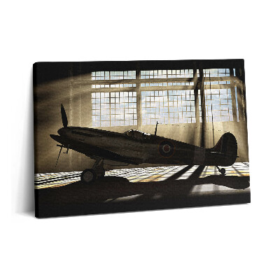 Obraz z fotografie na plátně 60x40 cm Spitfire z druhé světové války