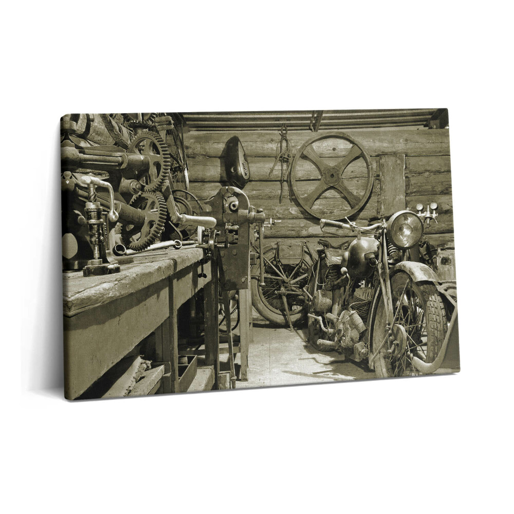 Obraz na plátně 60x40 cm Staré motorky