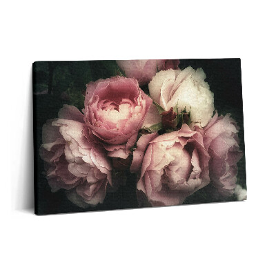 Obraz canvas 60x40 cm Kytice starorůžových růží