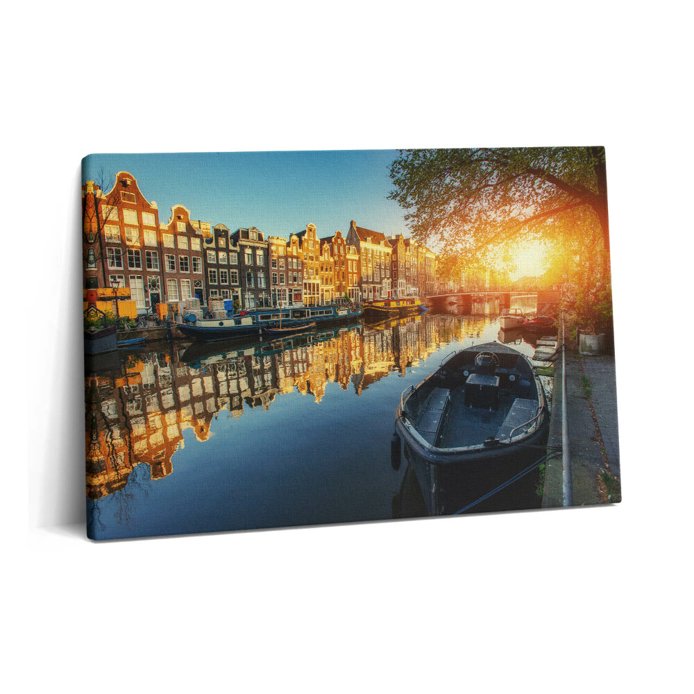 Obraz canvas 60x40 cm Město Amsterdam