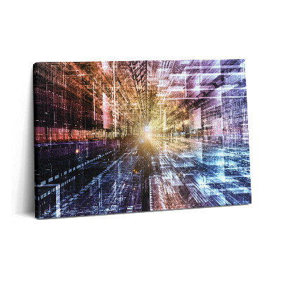 Obraz canvas 60x40 cm Abstraktní vzor světel
