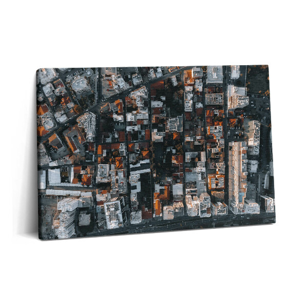 Obraz z fotografie na plátně 60x40 cm Pohled z vrcholu Limassolu na Kypru