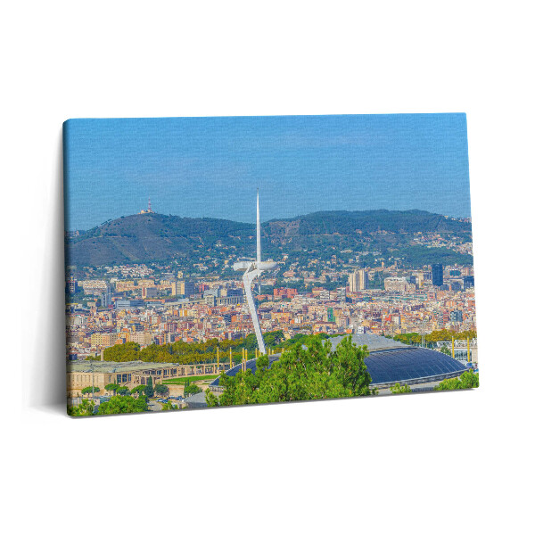 Obraz canvas 60x40 cm Olympijský park v katalánské Barceloně