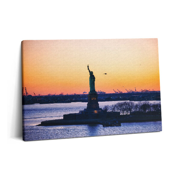 Obraz na plátně 60x40 cm Socha Svobody v New Yorku