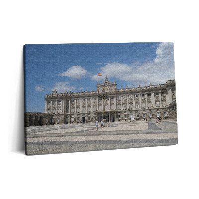 Obraz canvas 60x40 cm Historický palác v Madridu