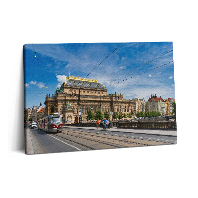 Obraz canvas 60x40 cm Národní divadlo v Praze