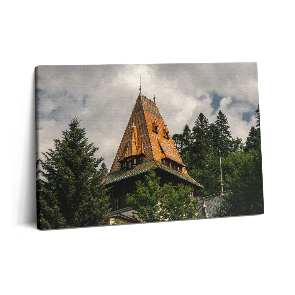 Obraz canvas 60x40 cm Palác Pelisor v Rumunsku