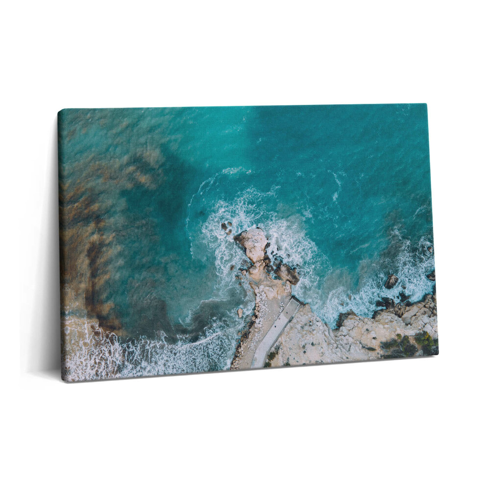 Obraz na plátně 60x40 cm Fjordy na pobřeží Costa Blanca