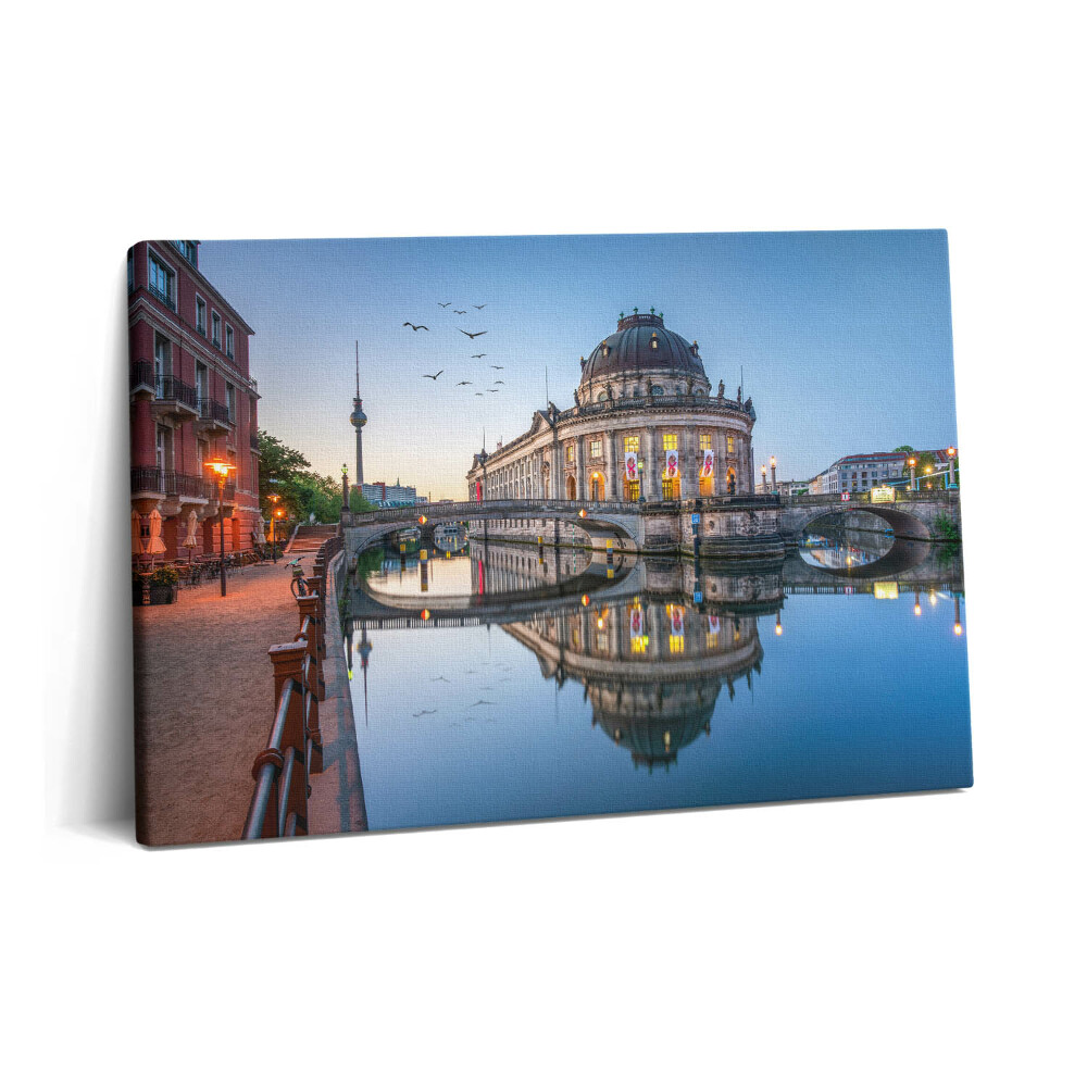 Obraz na plátně 60x40 cm Bodeho muzeum v Berlíně