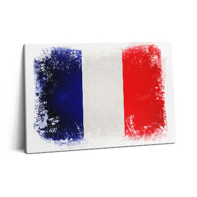 Obraz na plátně 60x40 cm Francouzská vlajka