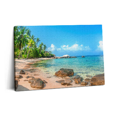 Obraz canvas 60x40 cm Krásná pláž v Thajsku