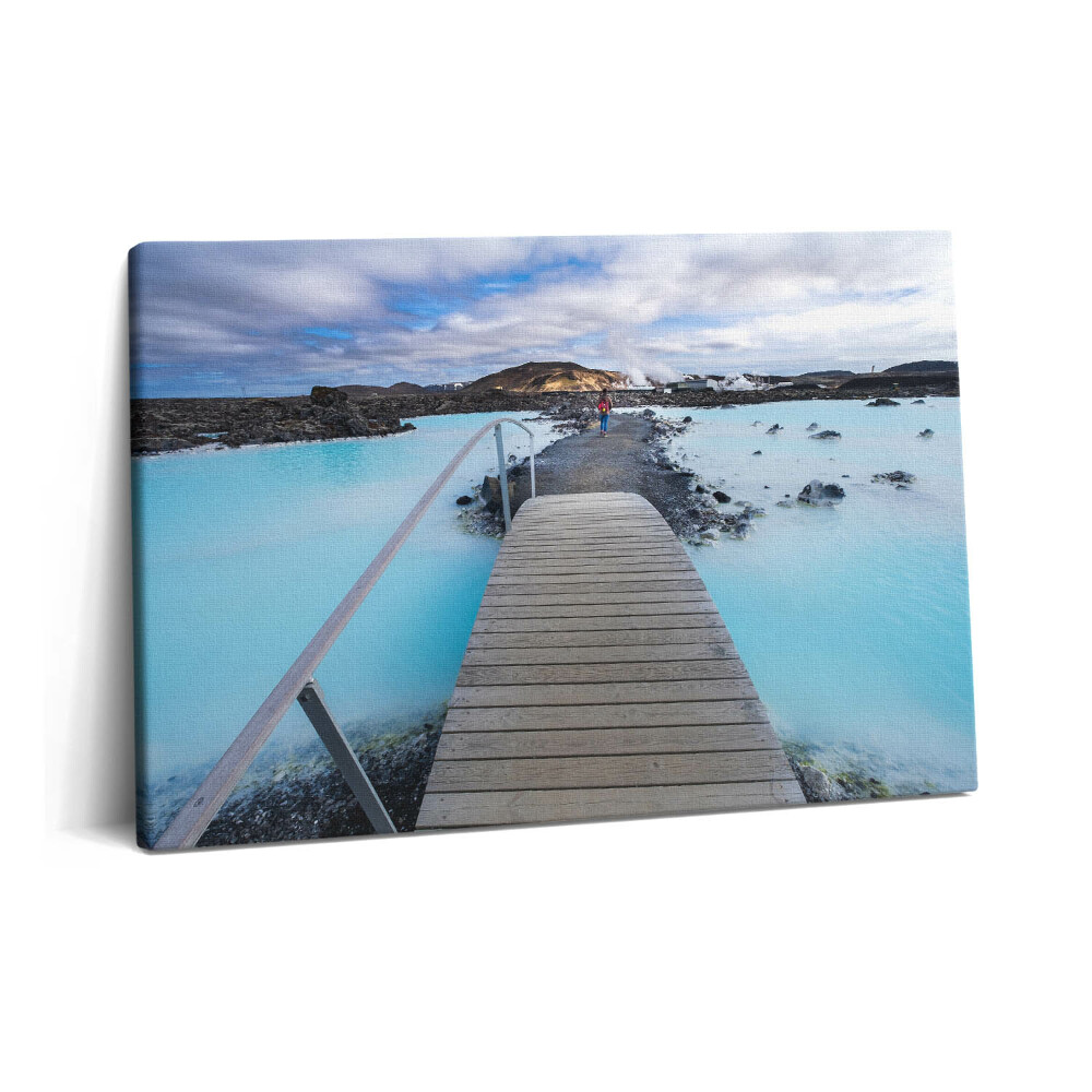 Obraz z fotografie na plátně 60x40 cm Atrakce na Islandu