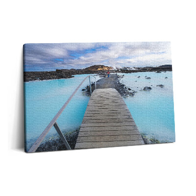 Obraz z fotografie na plátně 60x40 cm Atrakce na Islandu