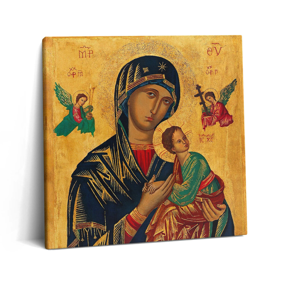 Obraz z fotografie na plátně 60x60 cm Panna Maria Neustálé pomoci