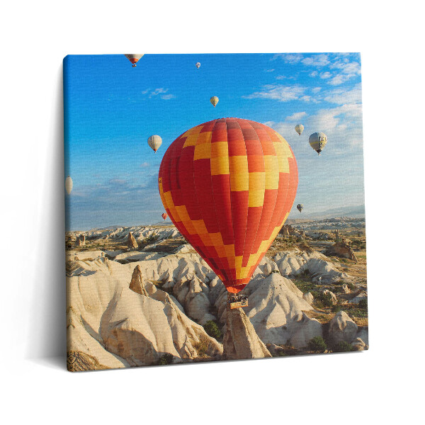 Obraz na plátně 60x60 cm Létající balóny