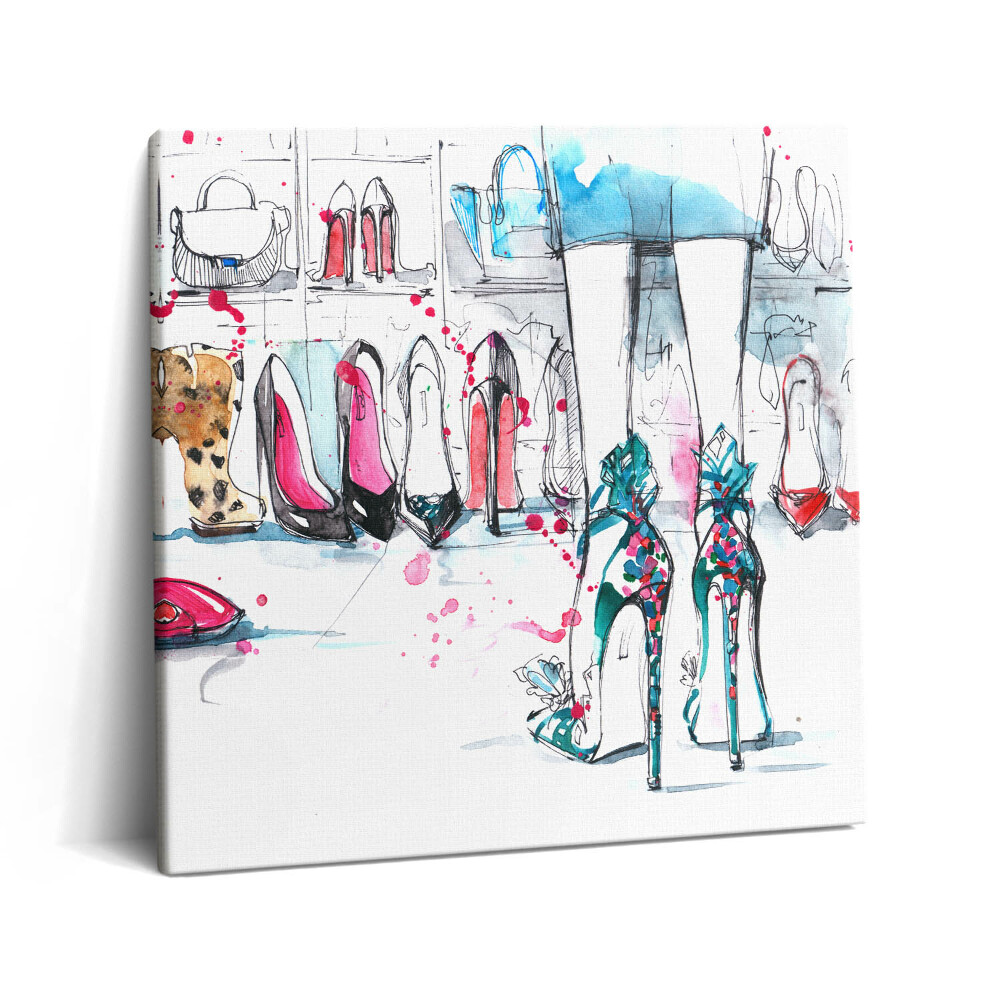 Obraz z fotografie na plátně 60x60 cm Prvek ženskosti