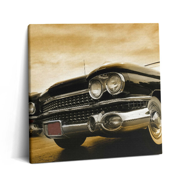 Obraz z fotografie na plátně 60x60 cm Automobil Cadillac z roku 1959