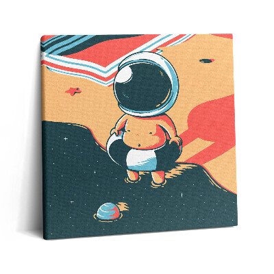 Obraz na plátně 60x60 cm Dětská představivost