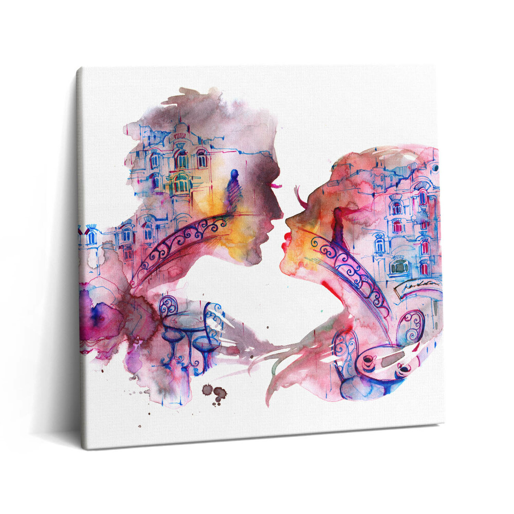 Obraz canvas 60x60 cm Dvě těla - jedna duše