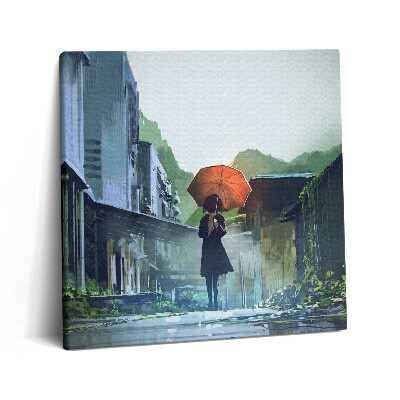 Obraz na plátně 60x60 cm Procházky a anglické počasí