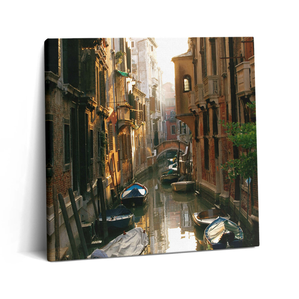 Obraz canvas 60x60 cm Romantika benátského Velkého kanálu