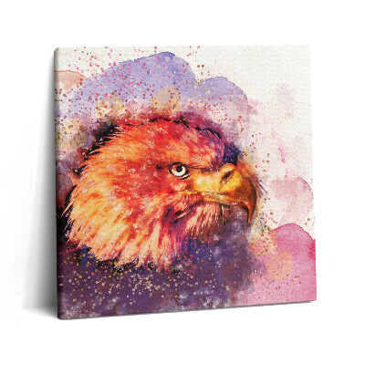 Obraz canvas 60x60 cm Akvarel pták orel