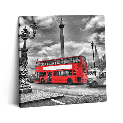 Obraz z fotografie na plátně 60x60 cm Každodenní život v Londýně