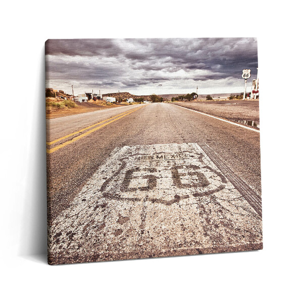 Obraz canvas 60x60 cm Státní silnice Route 66 v USA