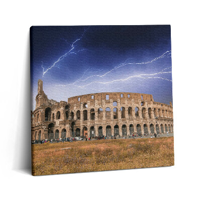 Obraz canvas 60x60 cm Bouře v Koloseu