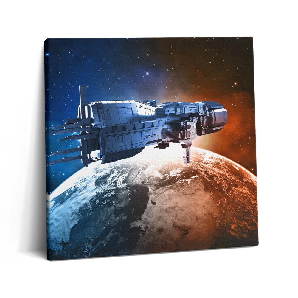 Obraz na plátně 60x60 cm Kosmické lodě