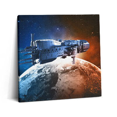 Obraz na plátně 60x60 cm Kosmické lodě