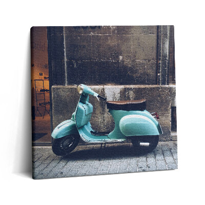 Obraz z fotografie na plátně 60x60 cm Skútr v Palma de Mallorca