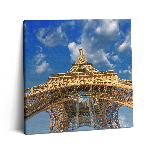 Obraz canvas 60x60 cm Eiffelova věž ve Francii