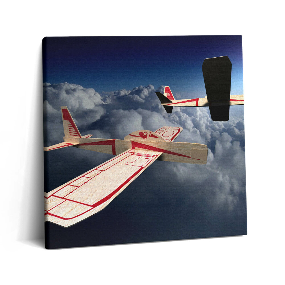 Obraz canvas 60x60 cm Klouzání po obloze