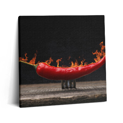 Obraz z fotografie na plátně 60x60 cm Pepř
