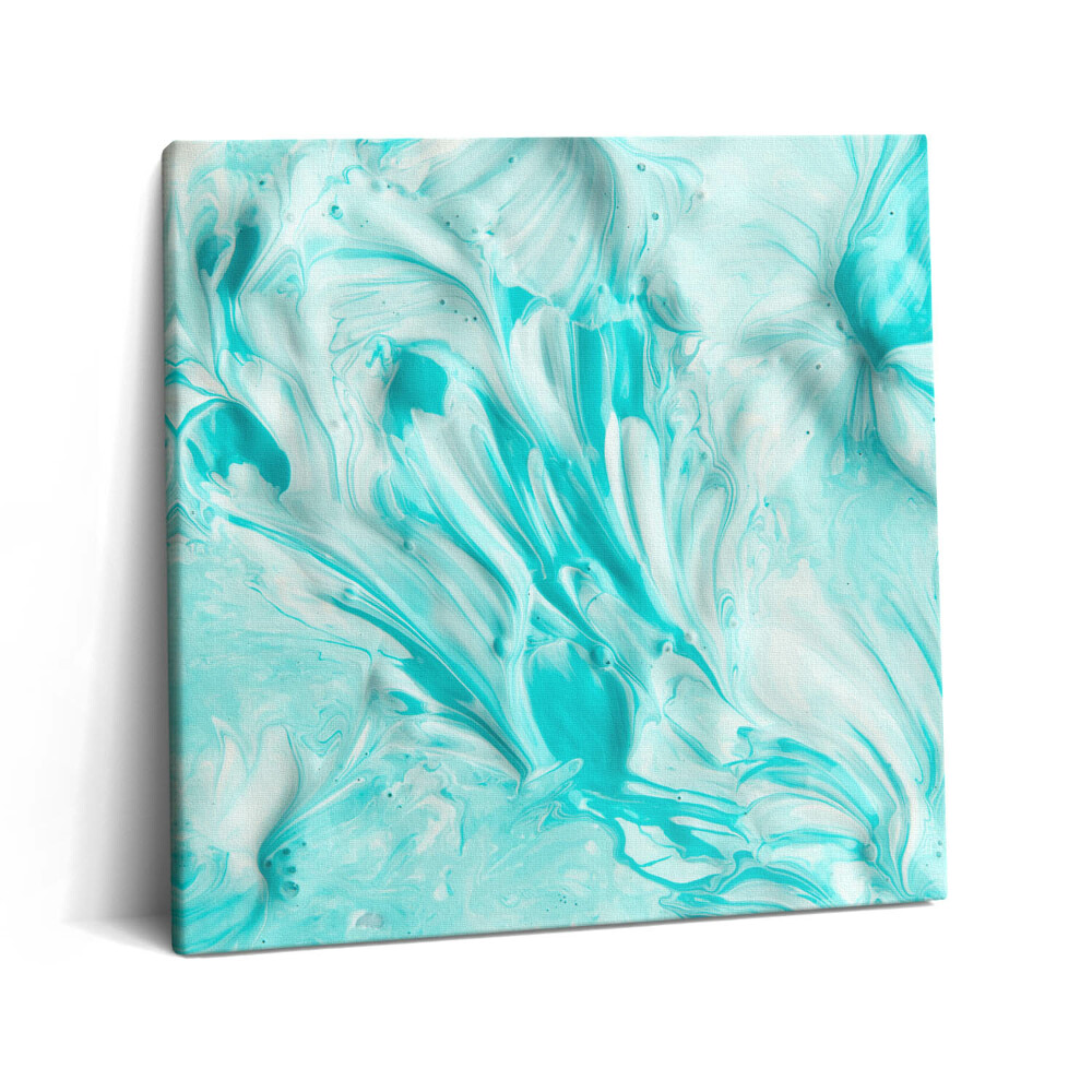 Obraz na plátně 60x60 cm Abstraktní modrá tapeta