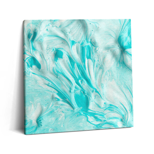 Obraz na plátně 60x60 cm Abstraktní modrá tapeta