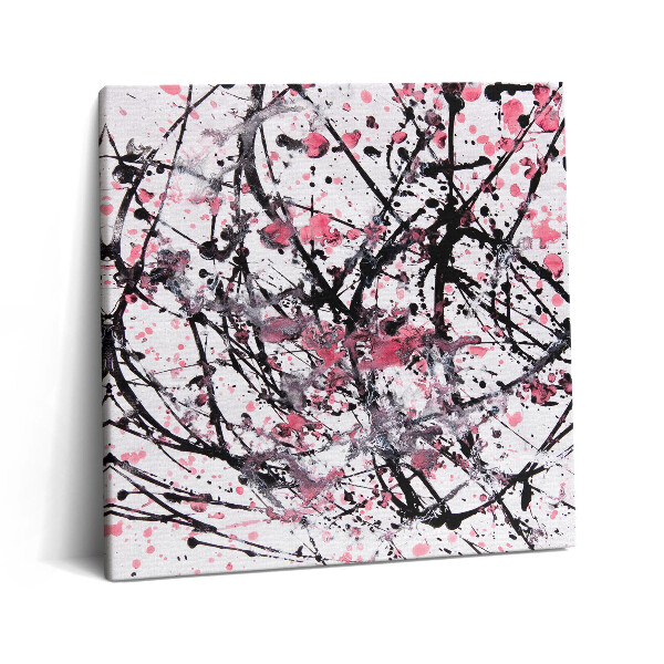 Obraz z fotografie na plátně 60x60 cm Abstraktní tahy štětcem