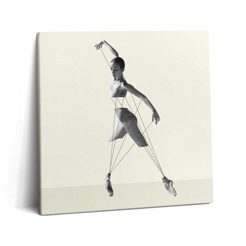 Obraz na plátně 60x60 cm Abstraktní tanečnice