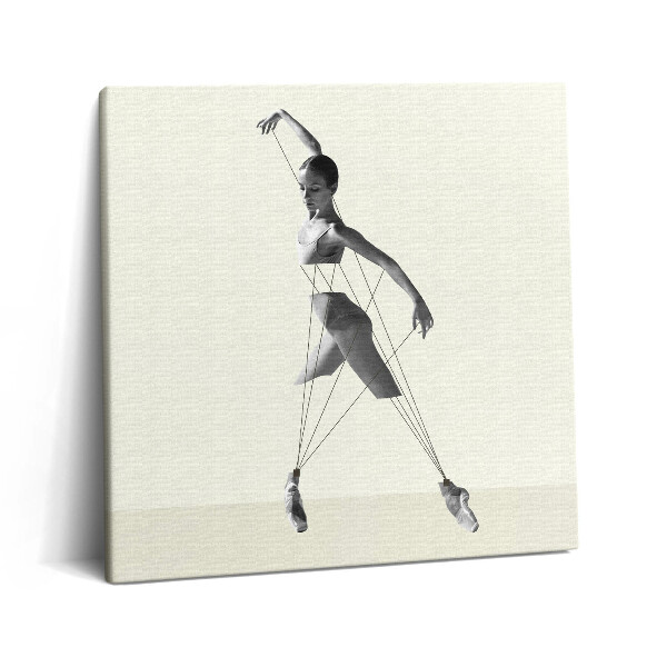 Obraz na plátně 60x60 cm Abstraktní tanečnice