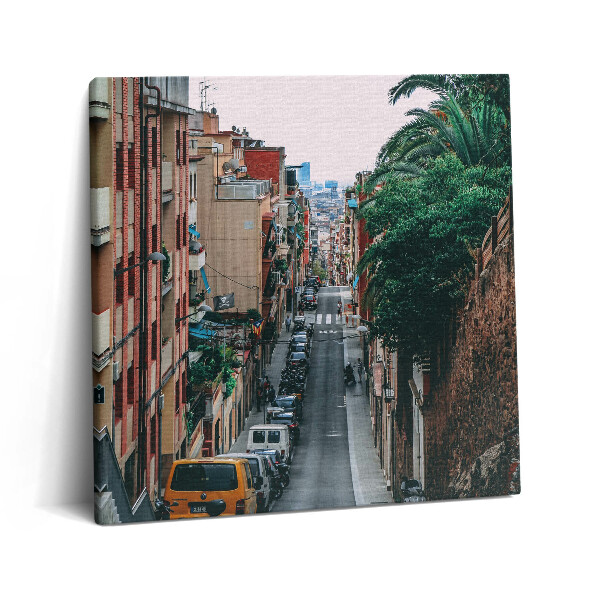 Obraz na plátně 60x60 cm Barcelona Gracio road