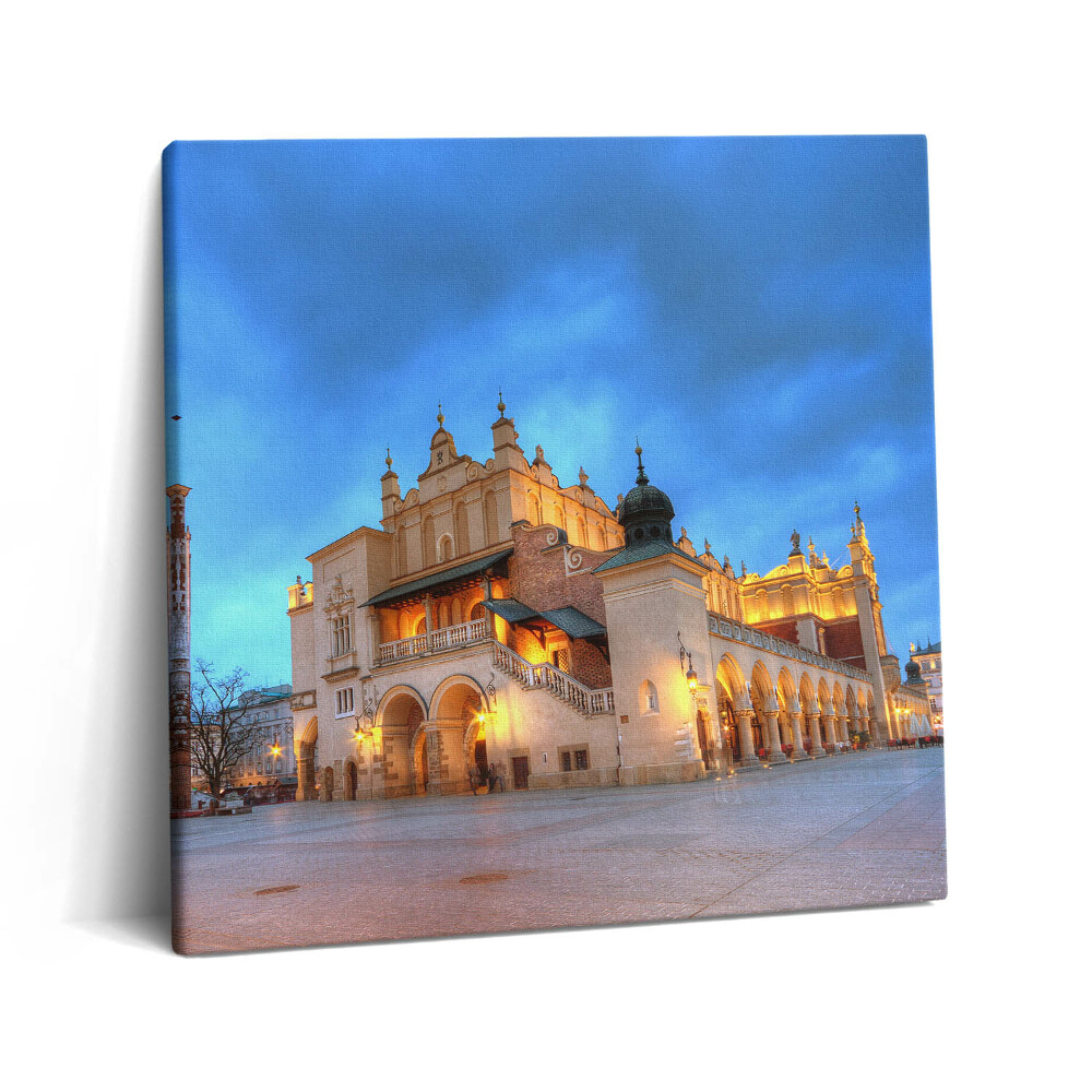 Obraz canvas 60x60 cm Hlavní náměstí v Krakově