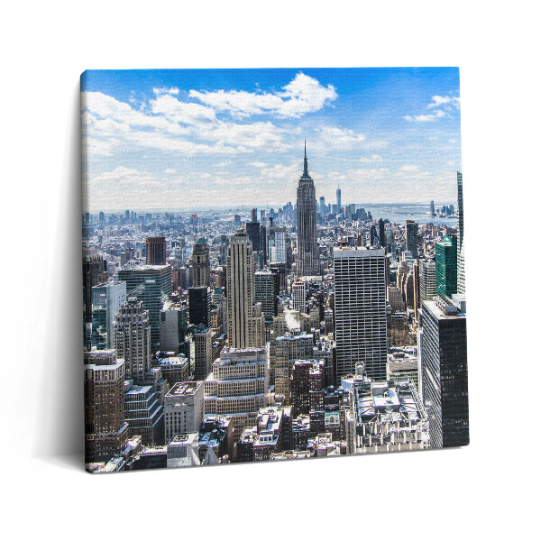Obraz canvas 60x60 cm Empire State Building v New Yorku