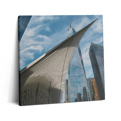 Obraz canvas 60x60 cm Mrakodrapy New York