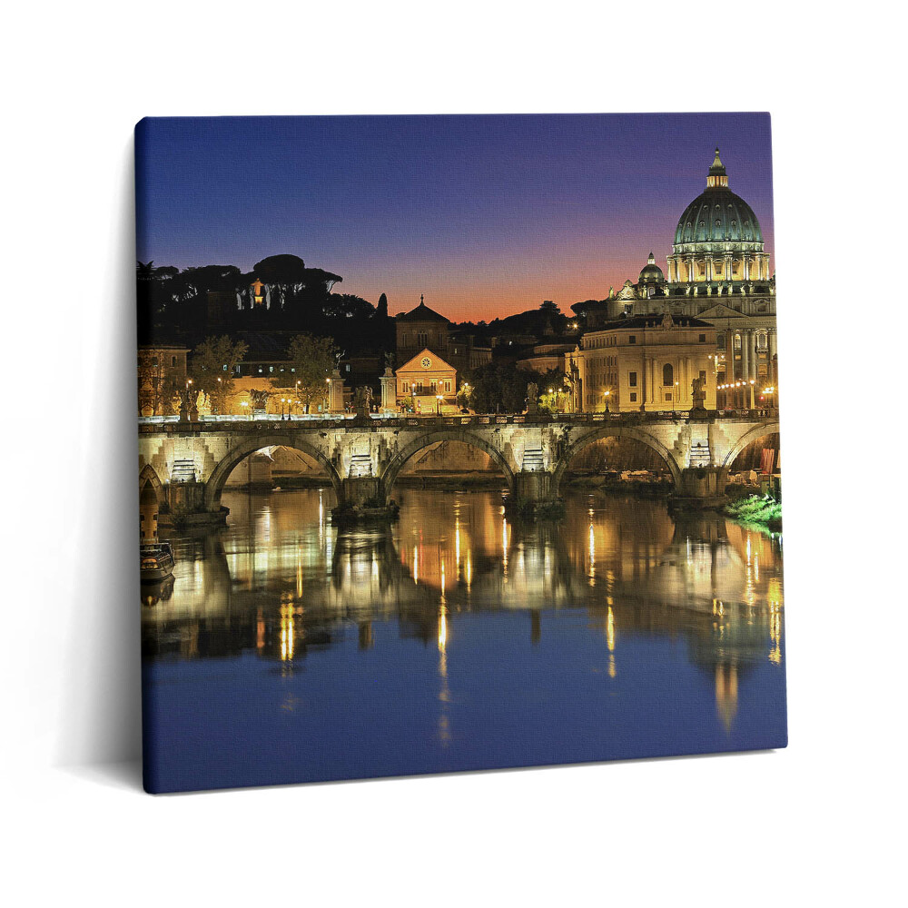 Obraz canvas 60x60 cm Bazilika svatého Petra v Římě