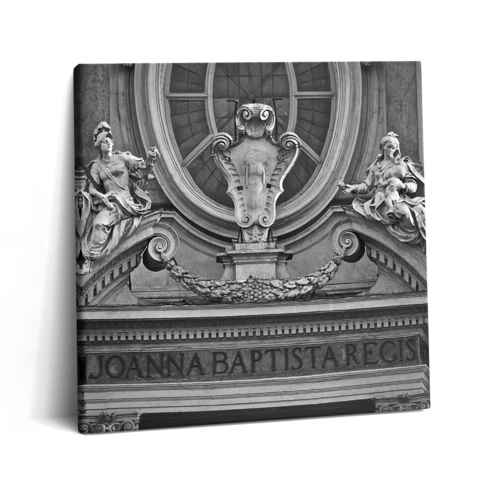 Obraz z fotografie na plátně 60x60 cm Piazza San Carlo Turín